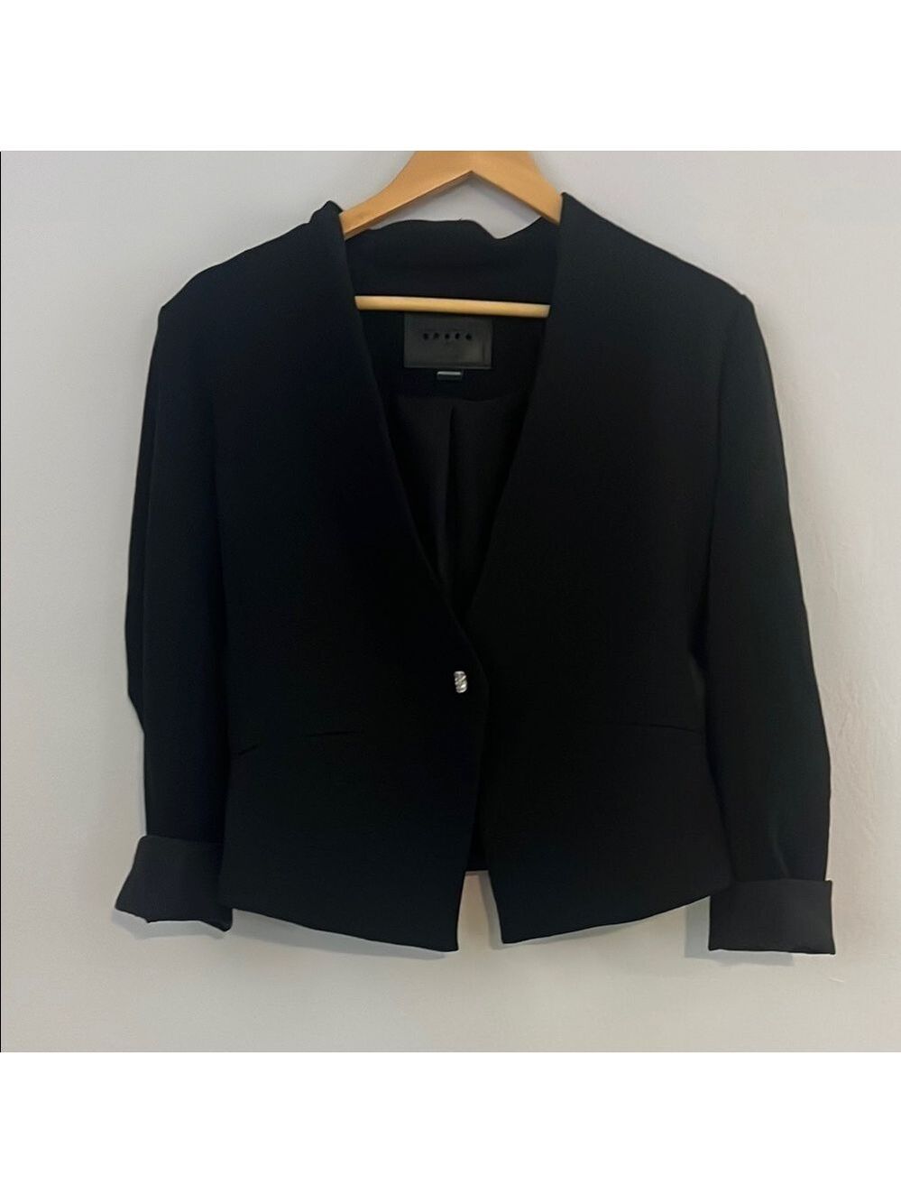 BLANK NYC Black Women's Blazer